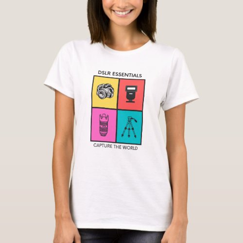 DSLR Essentials T_Shirt