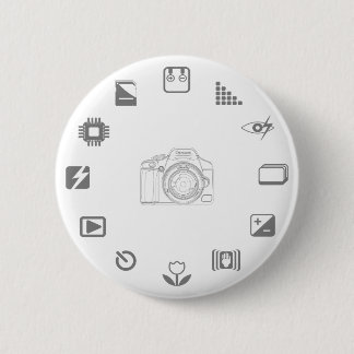 DSLR Feature Pinback Button