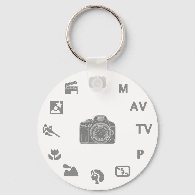 DSLR Mode Keychain (Front)