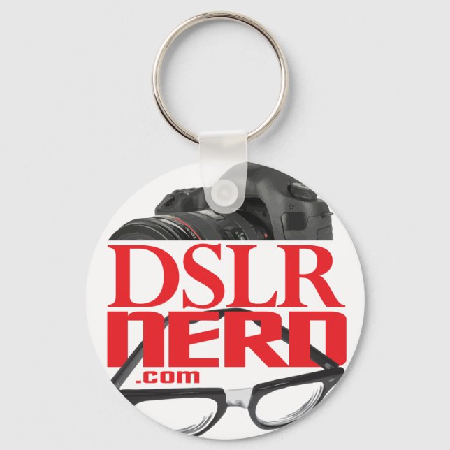 DSLR NERD KEYCHAIN (Front)