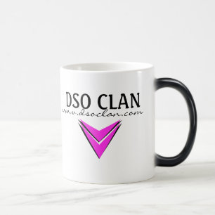 DSO Clan Logo Mug - Color Changing Pink