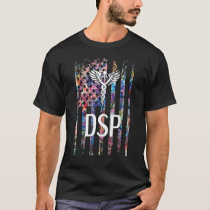 Dsp American Flag Direct Support Professional Dsp T-Shirt