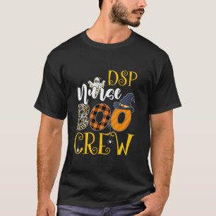 DSP Nurse Leopard DSP Nursing Halloween Costume Bo T-Shirt