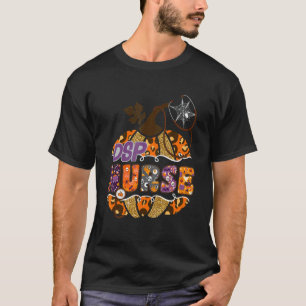 Dsp Nurse Stethoscope Leopard Halloween Pumpkin Co T-Shirt