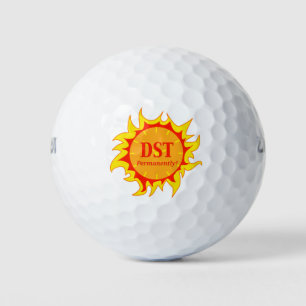 DST Permanently - Daylight Savings Time Golf Balls