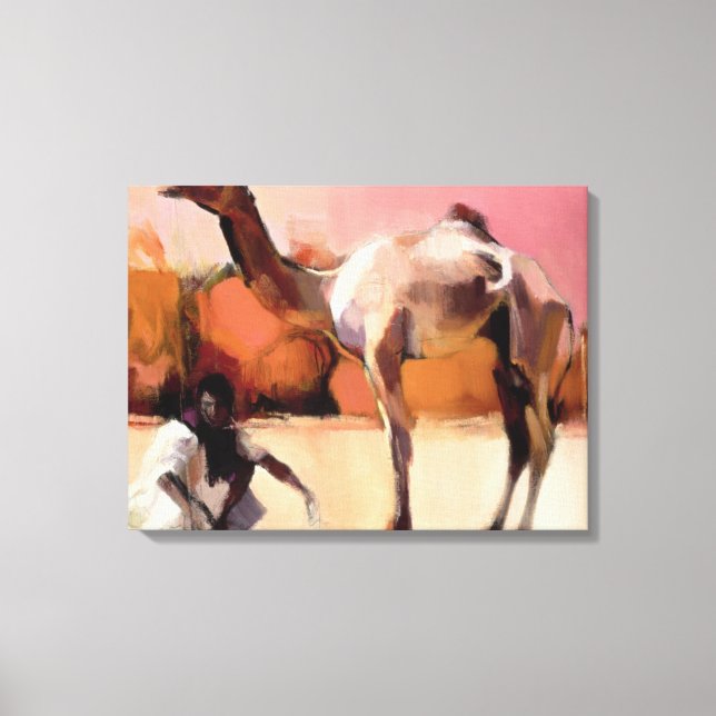 dsu and Said Rann of Kutch 1996 Canvas Print (Front)