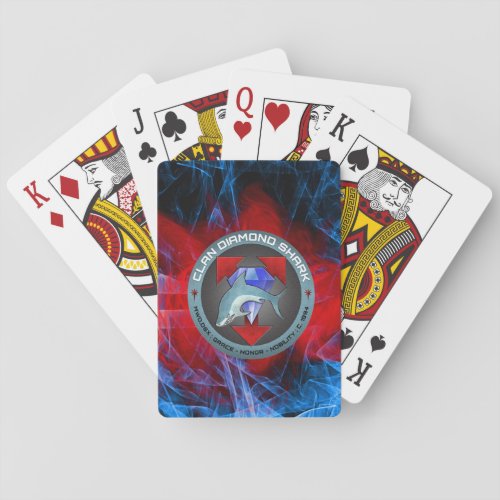 DSX backed playing cards