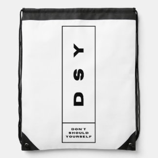 DSY LOGO ONE DRAWSTRING BAG