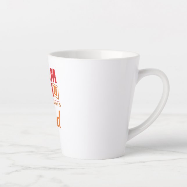 DT2 dad- latte mug (Right)