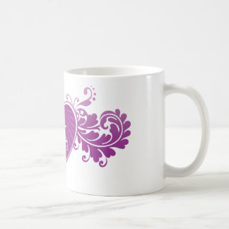 DT Fangirl Purple Heart (Mug) Coffee Mug