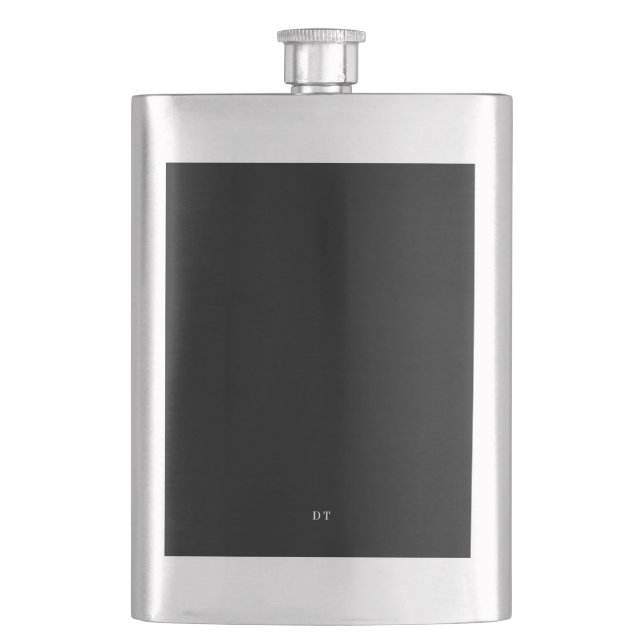 DT Initials Lighter – The Premium Gift Edition Flask (Front)