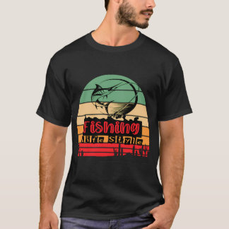 DTEH Men Women Youths Fishing keeps me alive T-Shirt