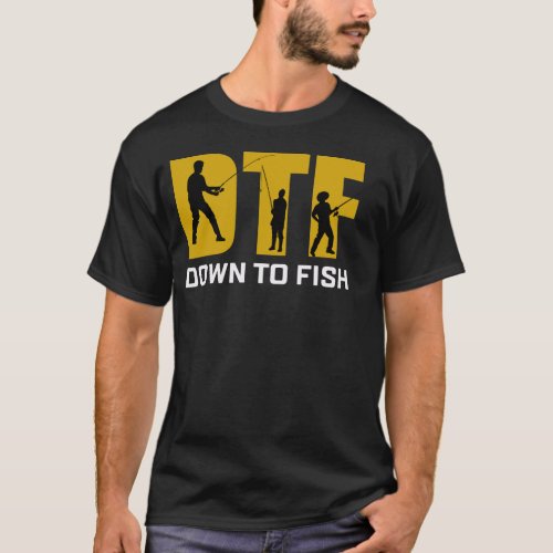DTF Down To Fish T_Shirt