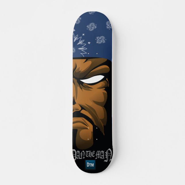 DTM Mean Muggin' Skateboard Deck (Front)