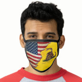 DTOM AMERICAN FLAG MASK (Worn Him)