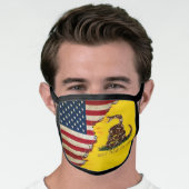 DTOM AMERICAN FLAG MASK (Worn Him)