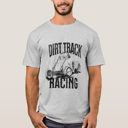 DTR_Sprint Car T Shirt Gray 