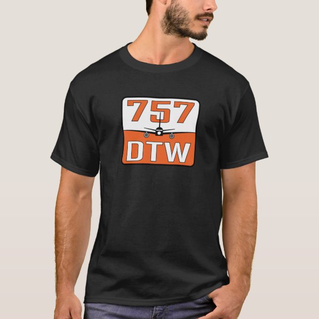 DTW 757 Men's T-shirt (Front)