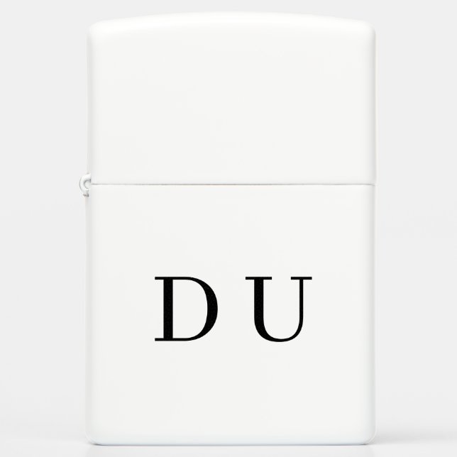 DU Initials Lighter – The Premium Gift Edition (Front)