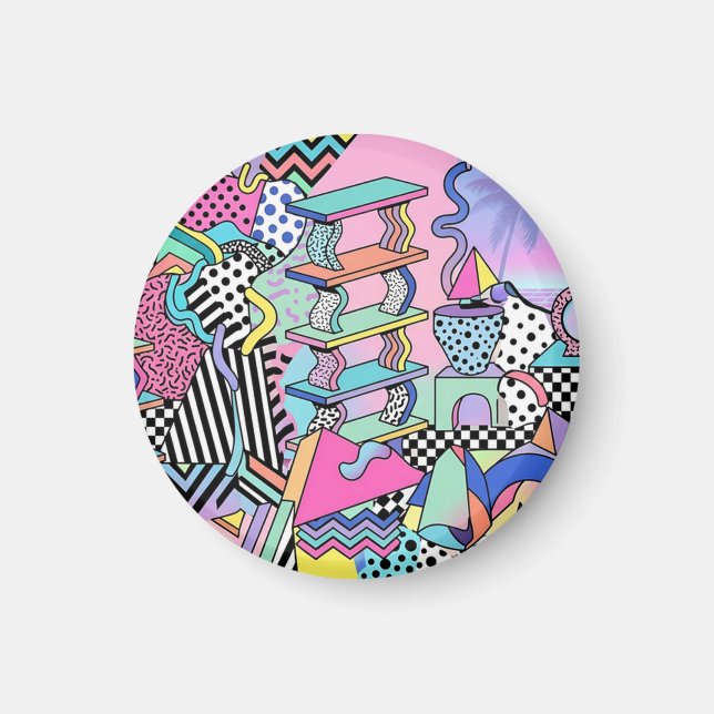 Du Pasquier Geometrics Revisited Magnet (Front)