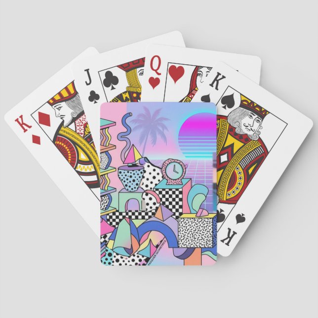 Du Pasquier Geometrics Revisited Poker Cards (Back)