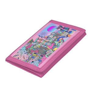 Du Pasquier Geometrics Revisited Trifold Wallet