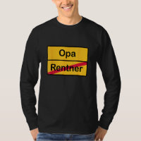 Du wirst Opa   Place Sign Renter  Grandpa