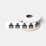 Duafe | Adinkra Symbol for Feminine Beauty Satin Ribbon