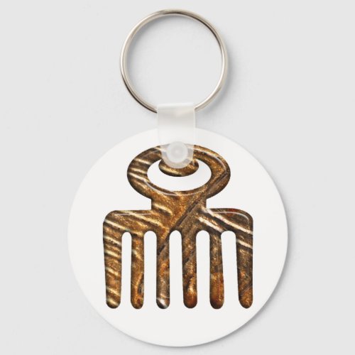 DuafeAfrican Adinkra symbol Keychain