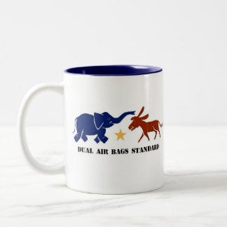 DUAL AIR BAGS STANDARD COFFEE MUG REPUBLICAN