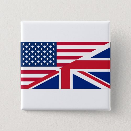 Dual Citizen American  British Button