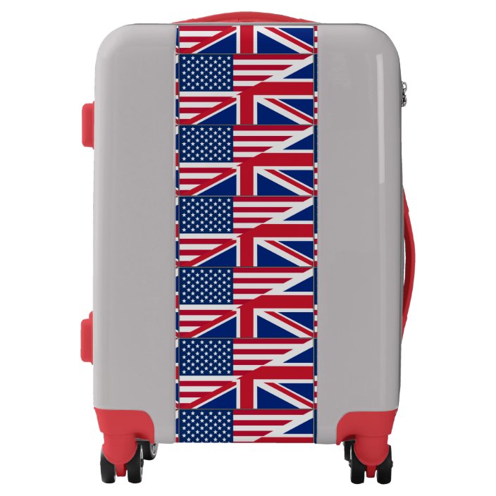 british flag luggage