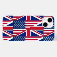Dual Citizen American & British Flag Case-Mate iPh