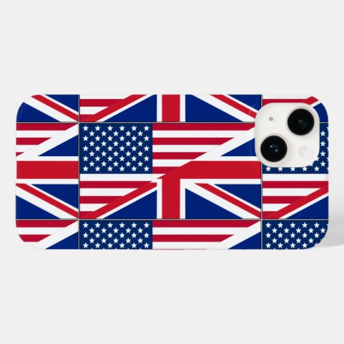 Dual Citizen American  British Flag Case_Mate iPh Case_Mate iPhone 14 Case