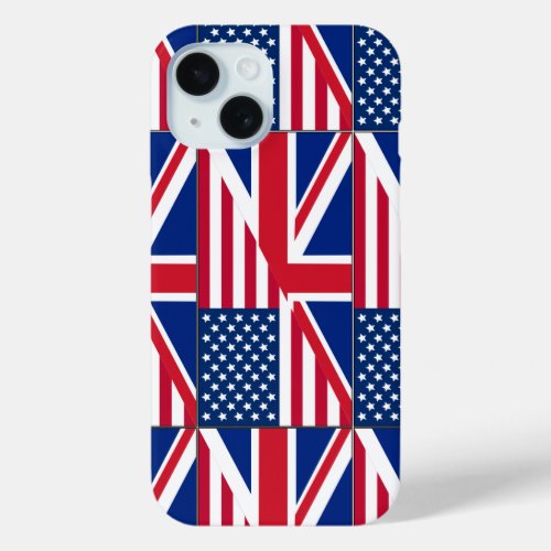 Dual Citizen American  British Flag Case_Mate iPh iPhone 15 Case