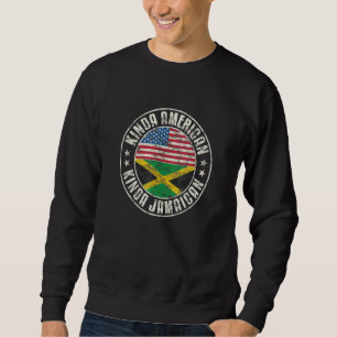 Dual Citizenship American Jamaican Usa Jamaica Fla Sweatshirt
