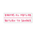 [ Thumbnail: Dual Direction "Return to Sender" Rubber Stamp ]