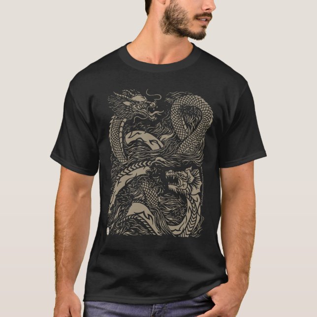 Dual Dragons T-Shirt (Front)