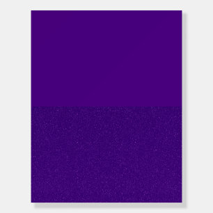 Dual-Finish Purple Foam Board Sheet – Customizable