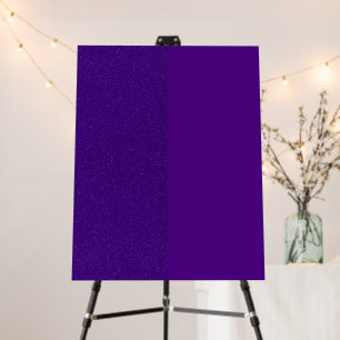 Dual-Finish Purple Glitter Foam Board – Customize
