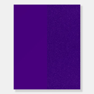 Dual-Finish Purple Glitter Foam Board – Customize