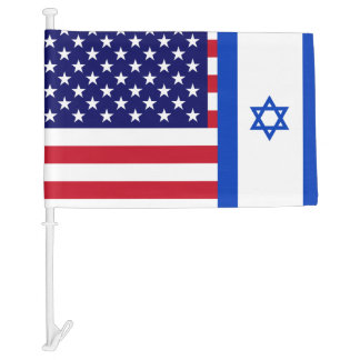Dual Heritage Combo US Israel Flag