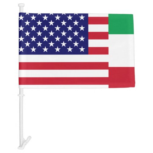 Dual Heritage Combo US Italy Flag