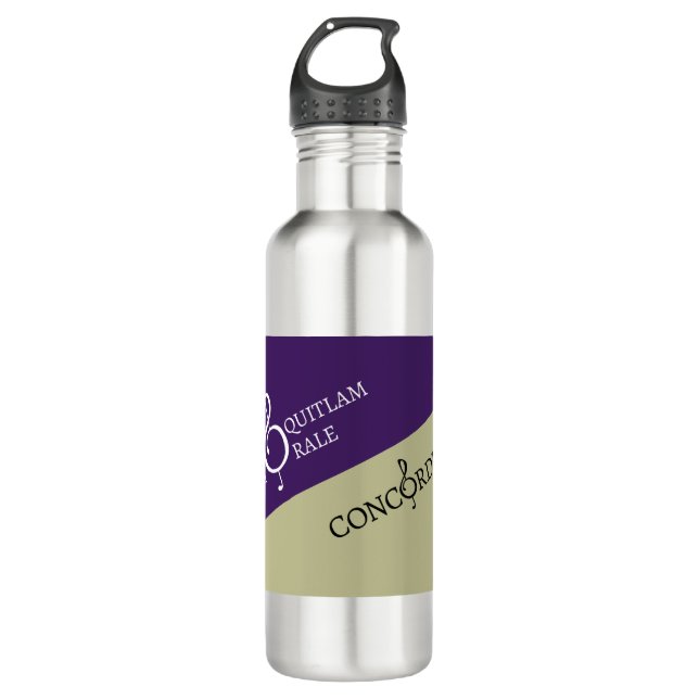 Dual Logo Water bottle (Front)