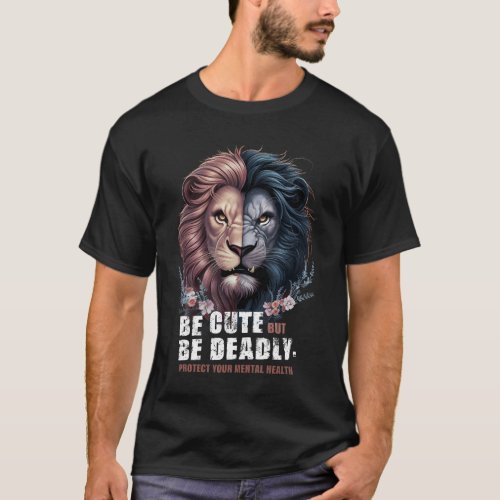 Dual Nature Embracing Strength and Vulnerability T_Shirt