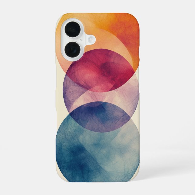 Dual Orbit Flow Iphone Case (Back)