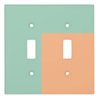 Dual Pastel Light Switch Cover, Choose Style Cover