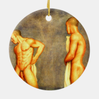 Dual sided Male ornament