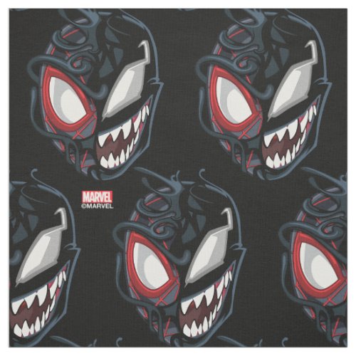 Dual Spider_Man Miles Morales  Venom Head Fabric