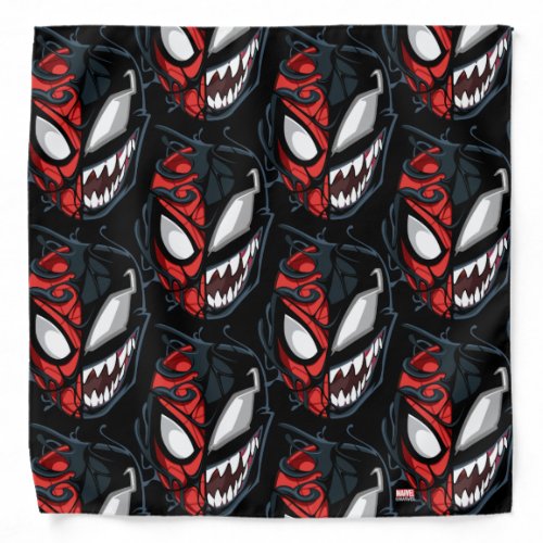 Dual Spider_Man Peter Parker  Venom Head Bandana